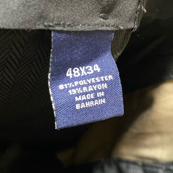 Savane Select Edition Khaki Pleated Dress Pants Size 48x34 NWT - Picture 5 of 5